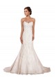 Sweetheart Neckline Sexy Mermaid Lace Wedding Dress for Sale