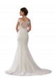 Modern Off the Shoulder Mermaid Lace Wedding Dress for Sale