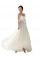 Strapless A-Line Taffeta Wedding Dress for Sale