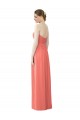 Draped Sweetheart Strapless Chiffon Bridesmaid Dress for Sale