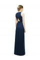 Sleek Halter Neck Chiffon Bridesmaid Dress  for Sale