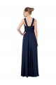 Long Chiffon Bridesmaid Dress V-Neck Top for Sale