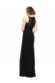 Sheath Beaded and Embroidered Bridesmaids Dress with Lace Bodice and Chiffon Skirt for Sale