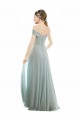 Romantic Bridesmaid Dress with Embroidered Off the Shoulder Bodice for Sale