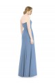 Draped Strapless Sweetheart Trumpet Chiffon Bridesmaid Dress for Sale