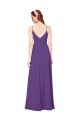 High Halter Chiffon Bridesmaid Dress with Keyhole for Sale