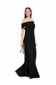 Fit and Flare Long Chiffon Bridesmaid Dress / Prom Dress with Sash and Open Back for Sale