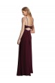 Long Chiffon Bridesmaid Dress with Sweetheart Neckline for Sale