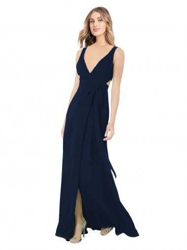Bridesmaid Dresseschiffon Wrap Bridesmaid Dress for Sale