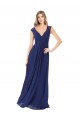 Embroidered Keyhole Back Chiffon Bridesmaid Dress for Sale