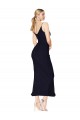 Chiffon High Neck Spaghetti Straps Short Cocktail Bridesmaid Dress / Formal Prom Dress for Sale