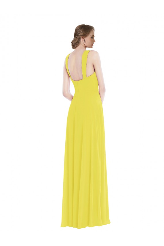 Wide Strap Sweetheart Maxi Bridesmaid Dress for Sale