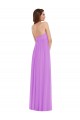 Empire Waist Twist Shirred Strapless Bridesmaid Dress for Sale