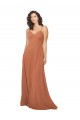 Chiffon Bridesmaid Dress with Tie Back Keyhole for Sale
