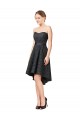 Lace Cocktail Bridesmaid Dress with Hi-Low Hemline for Sale