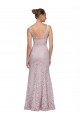 Lace V-Neckline Long Full Length Bridesmaid Dress / Prom Dress for Sale
