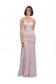 Floor Length Long Mermaid Lace Bridesmaid Dress / Prom Dress with Low Back for Sale