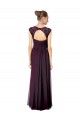 Long Chiffon Sweetheart Bridesmaid with Lace Straps and Keyhole Back for Sale