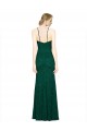 High Illusion Halter Neck Long Lace Bridesmaid Dress / Prom Dress for Sale