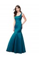 Long Sleek Satin Bridesmaid Dress / Prom Dress with U-Back for Sale