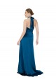 Halter Neck Formal Silky Satin Bridesmaid Dress / Prom Dress for Sale