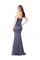 Fit and Flare Formal Silky Satin Bridesmaid Dress / Prom Dress for Sale