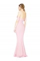 Full Length Off the Shoulder Bridesmaid Dress / Prom Dress with Twist Front for Sale