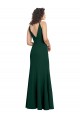 Form Fitting Stretch Formal Crepe A-Line Bridesmaid Dress / Prom Dress for Sale