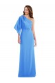 One Shoulder Bell Sleeves Trumpet Bridesmaid Dress / Prom Dress for Sale