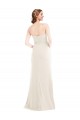 Long Strapless Tuxedo Maxi Bridesmaid Dress / Prom Dress with Front Slit & Pockets for Sale