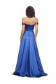 Ball Gown Off the Shoulder Sweetheart Formal Stretch Satin Bridesmaid Dress / Prom Dress for Sale
