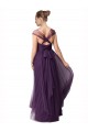 Full Length Long Tulle Bridesmaid Dress with Sweetheart Neckline for Sale