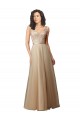 Long Tulle Bridesmaid Dress with Embroidery and Beading for Sale