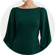 Bishop Sleeves Bridesmaid Dresses for Sale